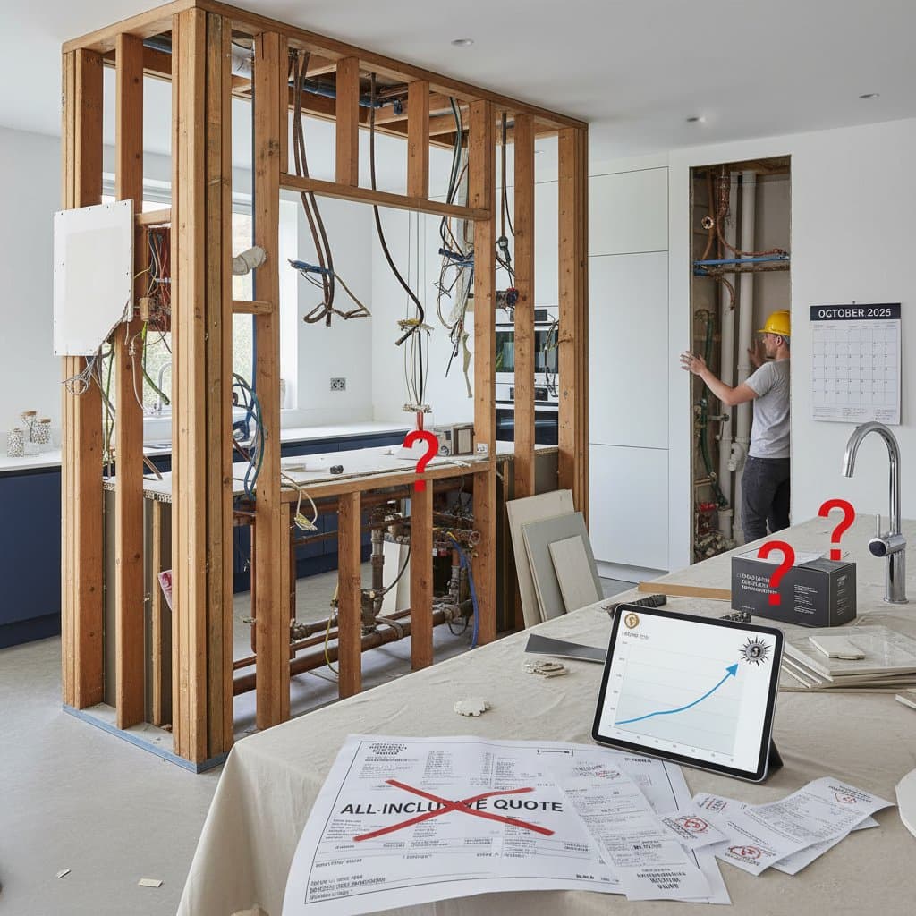 Featured image for Hidden Kitchen Remodel Costs That Ambush Your Budget