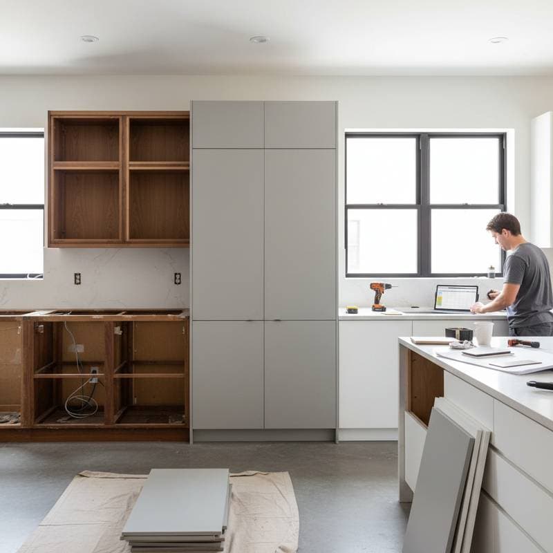 Featured image for Cabinet Costs Eat 25-35% of Kitchen Budgets in 2025