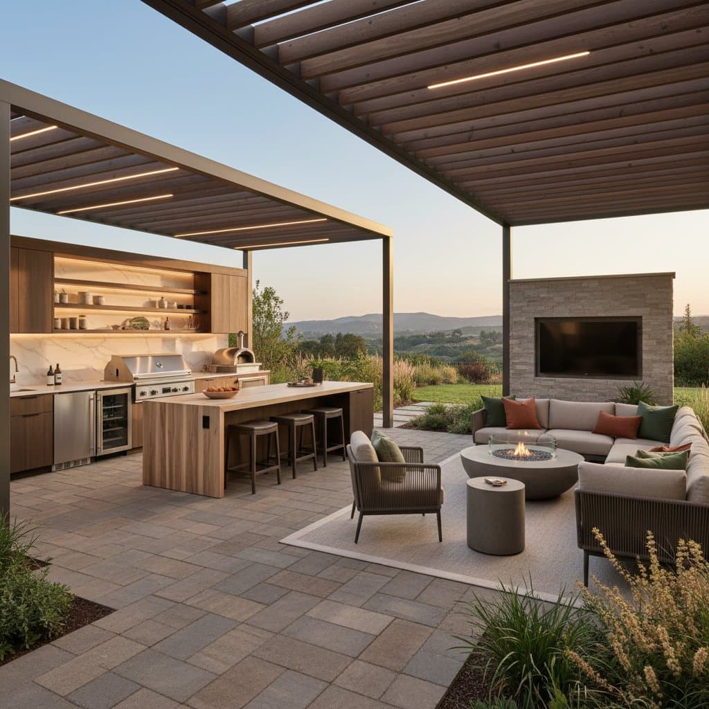 Featured image for Outdoor Kitchens Evolve Into Complete Living Rooms
