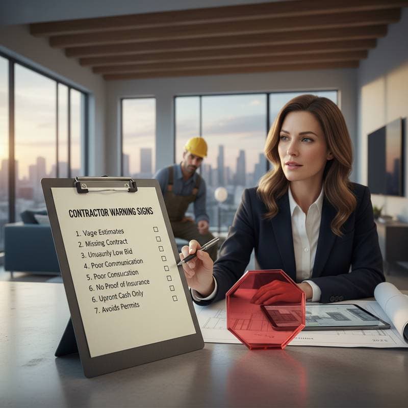 Featured image for Red Flags That Stop Bad Contractor Hires