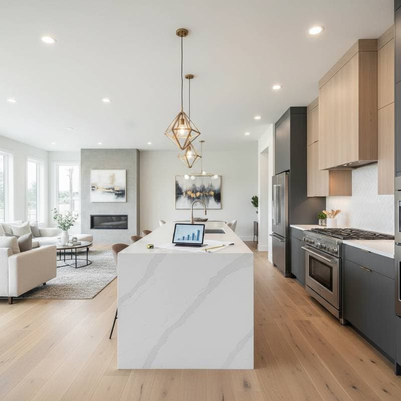 Featured image for Breaking Down Open-Concept Kitchen Costs for 2025