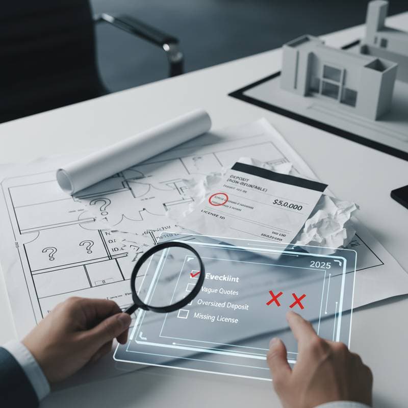 Featured image for Red Flags That Expose Contractor Scams in 2025