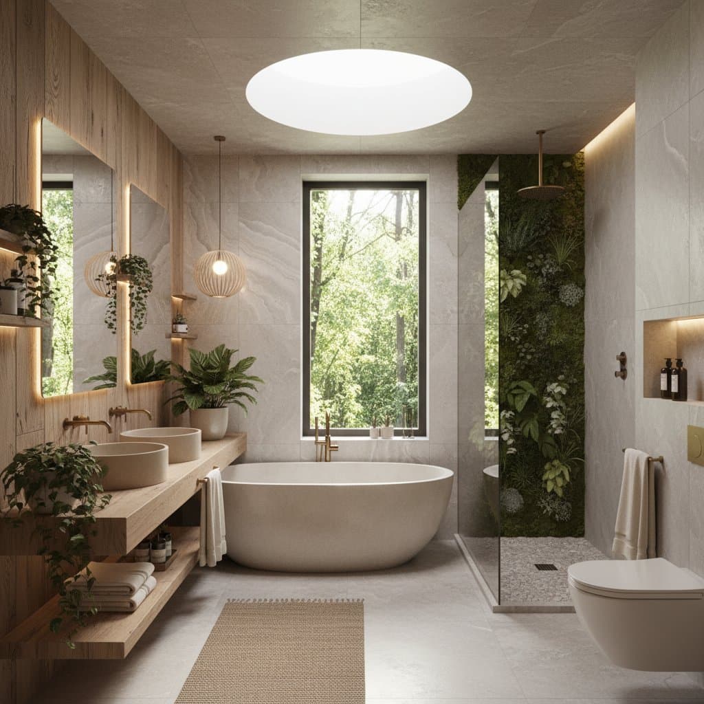 Featured image for Nature-Inspired Bathrooms That Restore Daily Energy