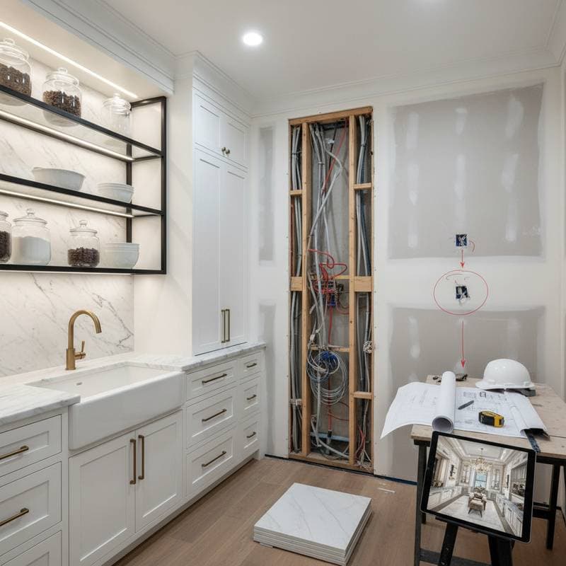 Featured image for Why Pantry Renovations Cost Double Your First Estimate