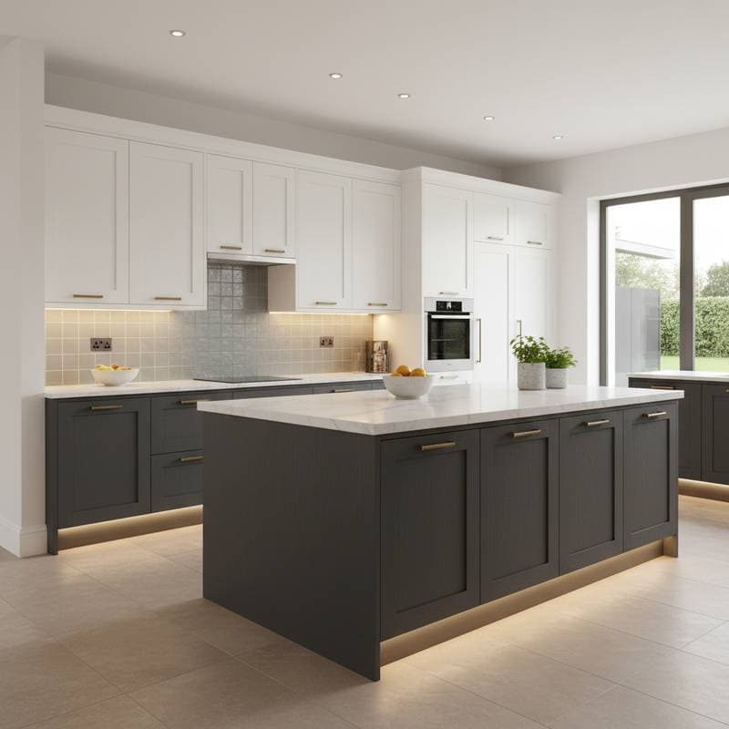 Featured image for Budget Rules That Control Two-Tone Cabinet Costs