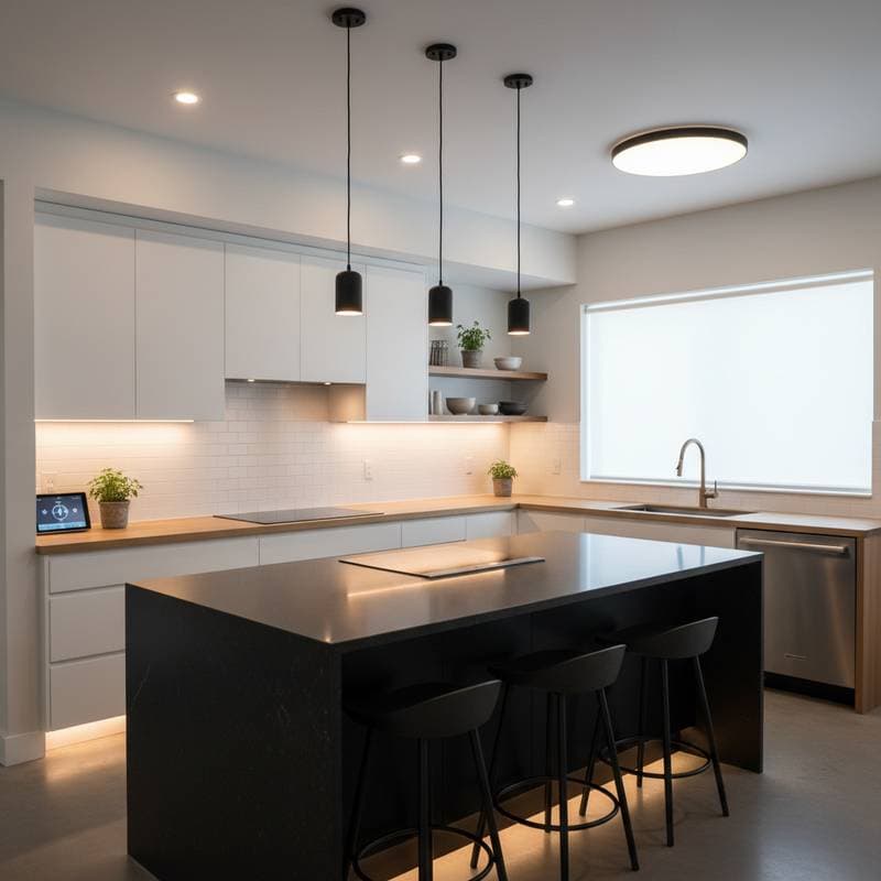 Featured image for Layered Kitchen Lights Transform Function and Atmosphere