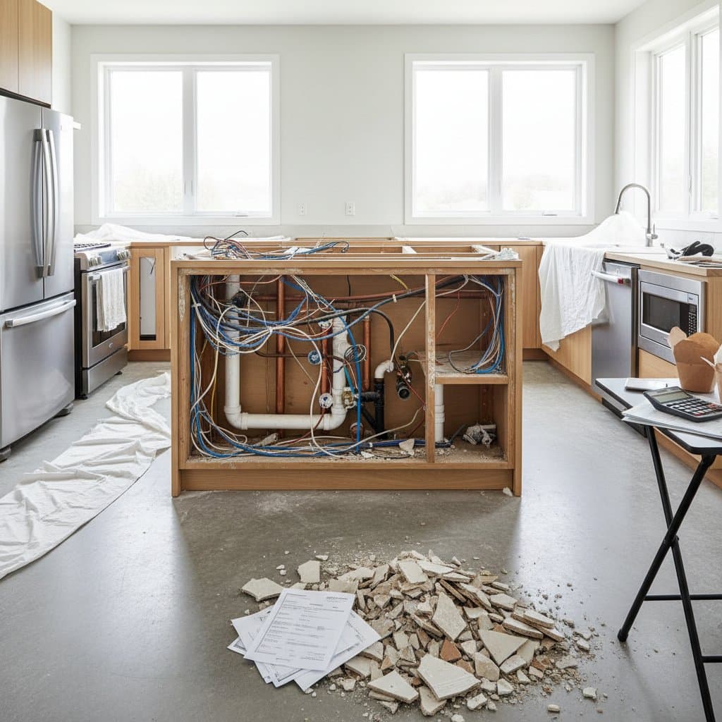 Featured image for Hidden Kitchen Remodel Costs That Ambush Your Budget