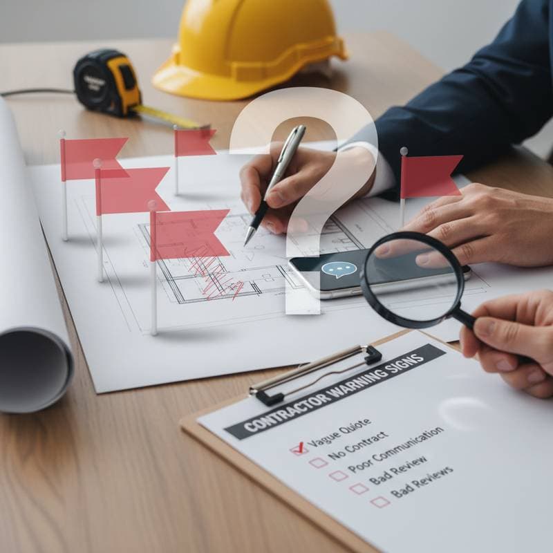 Featured image for Spot Contractor Red Flags Before Remodel Woes