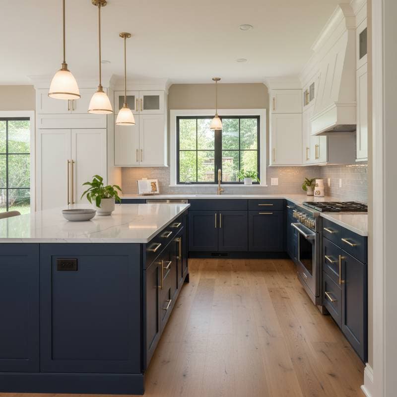 Featured image for Two-Tone Cabinets: 2026 Colors and Real Costs