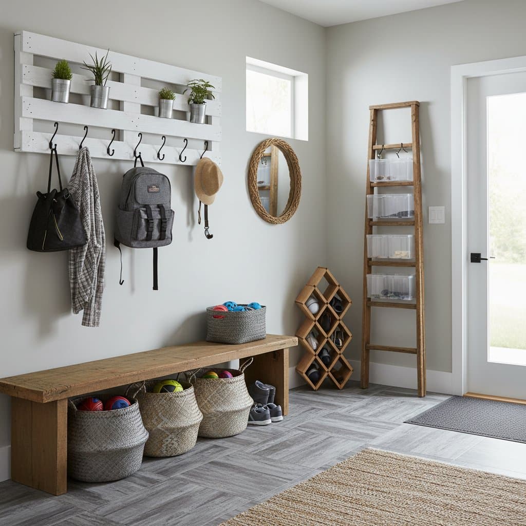 Featured image for Smart Mudroom Storage That Won't Break Your Budget