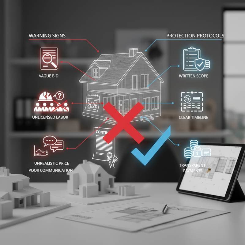 Featured image for Warning Signs That Expose Bad Contractors Fast