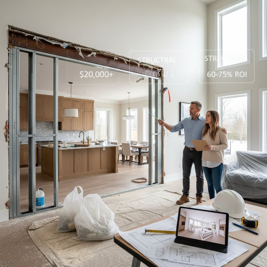 Featured image for Open-Concept Remodels: What They Really Cost in 2026