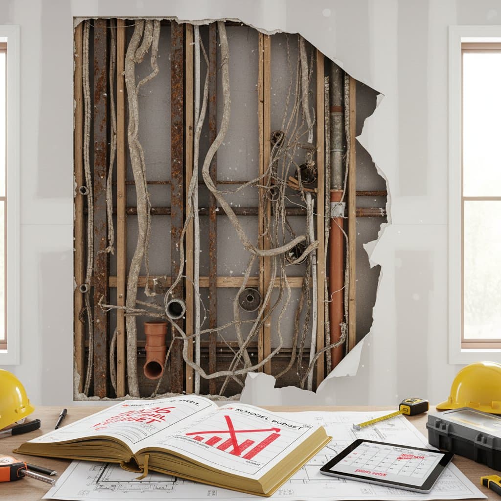 Featured image for Structural Surprises Behind Walls Wreck Remodel Budgets
