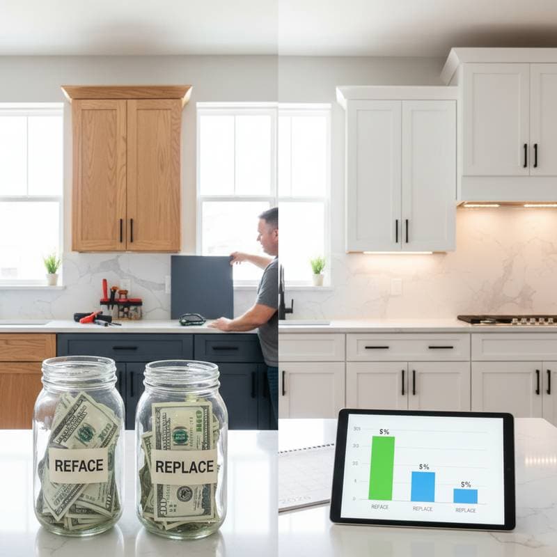 Featured image for Save Thousands: Reface or Replace Kitchen Cabinets