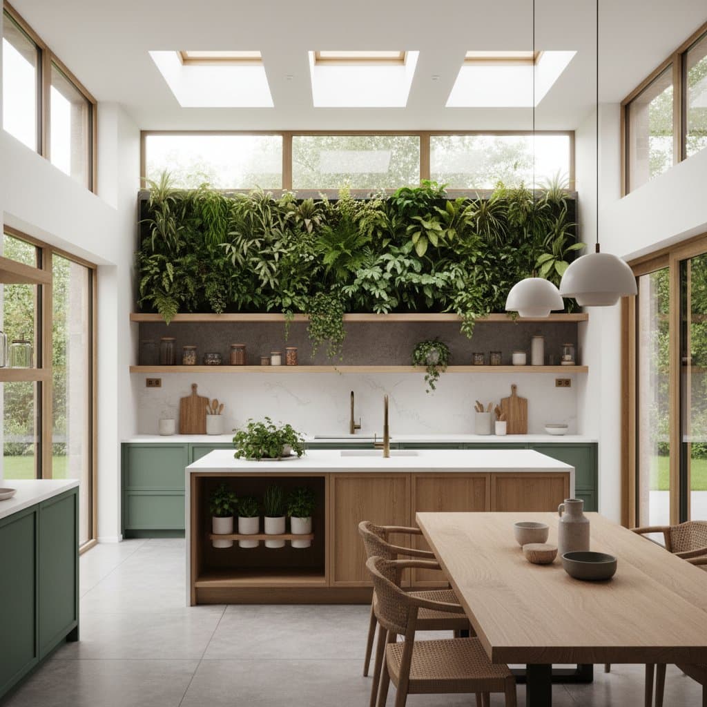 Featured image for Nature-Infused Kitchens Replace Screen-Heavy Living