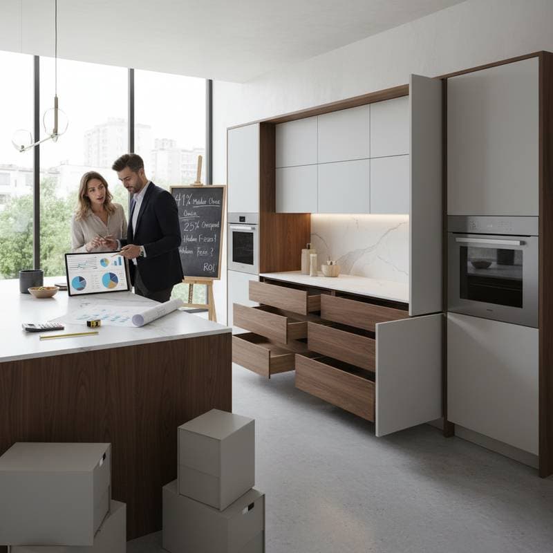 Featured image for Why 41% Choose Modular Cabinets But Overspend 25%