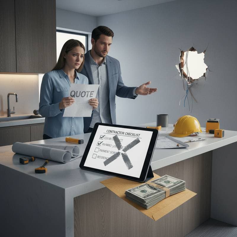 Featured image for Warning Signs Your Contractor Won't Finish the Job