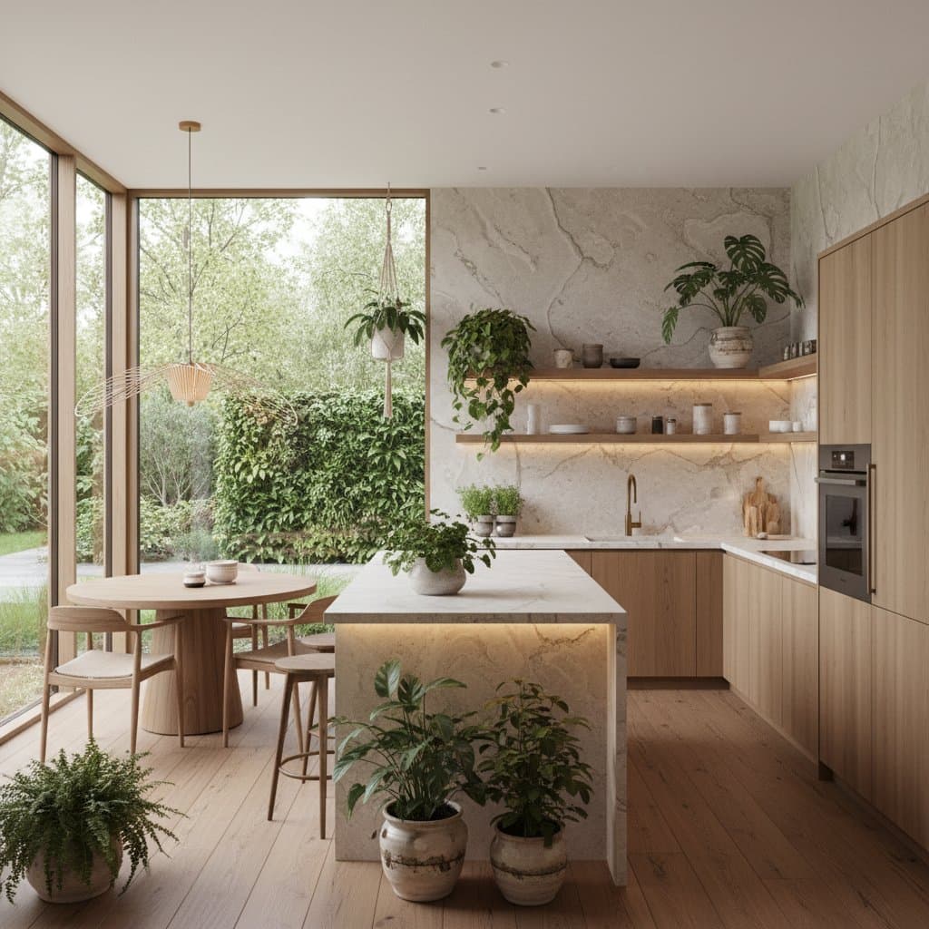 Featured image for Why Biophilic Kitchens Will Dominate 2026 Remodels