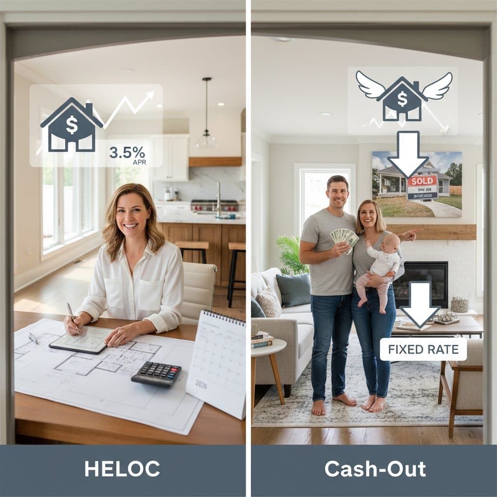 Featured image for HELOC vs Cash-Out: Which Saves More on Remodels?