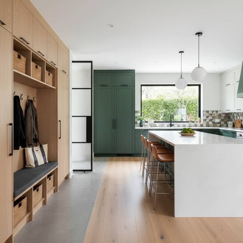 Featured image for Why Mudroom-Kitchen Flow is the Remodel Game-Changer