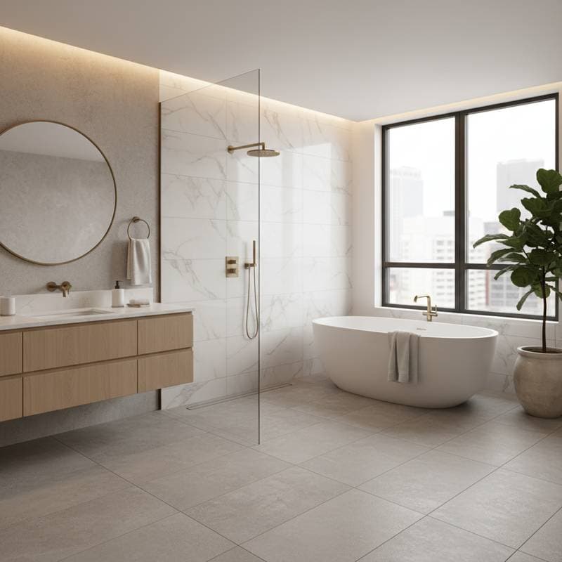 Featured image for Wet Room Costs: The Barrier-Free Bathroom Trend