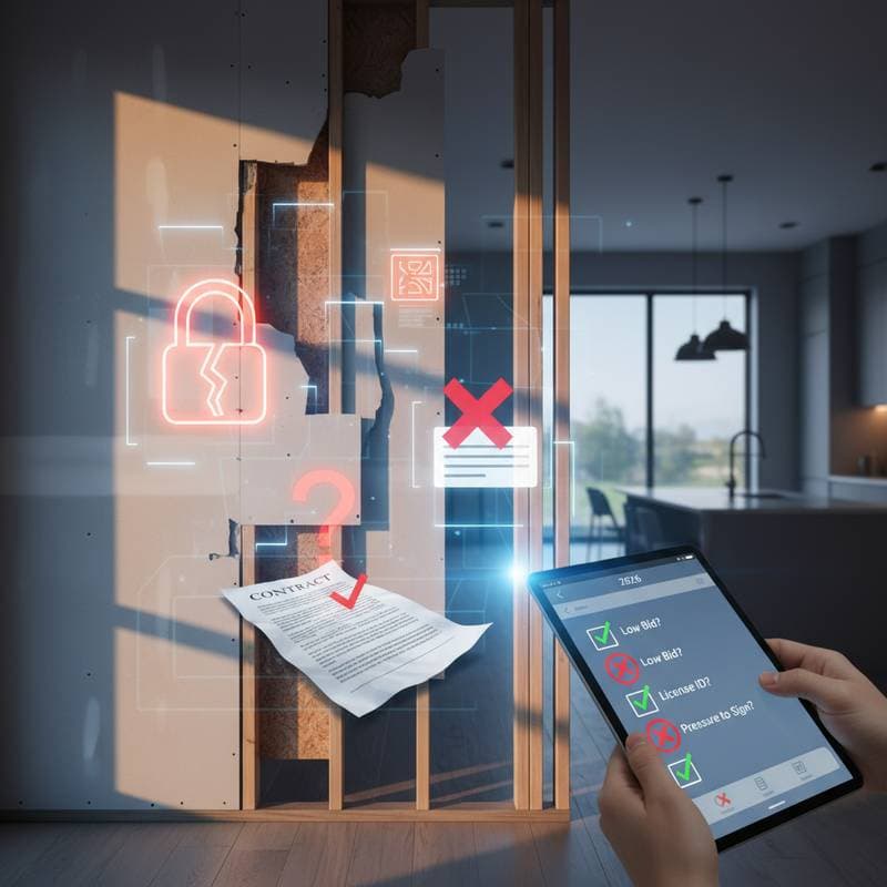 Featured image for Red Flags That Signal Contractor Scams in 2026