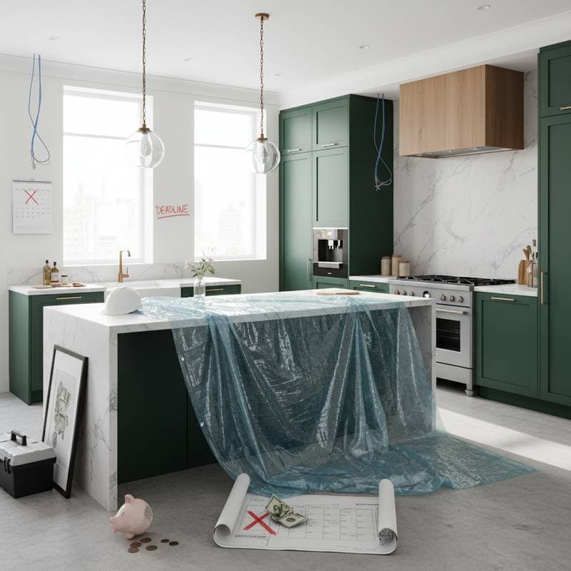 Featured image for Common Kitchen Remodel Budget Traps to Avoid