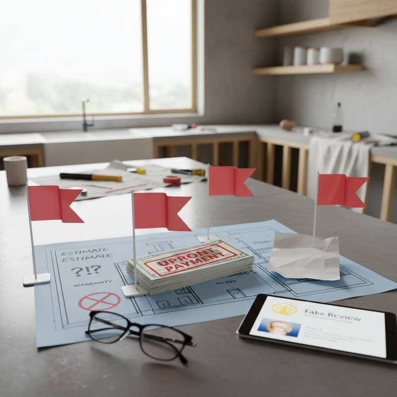 Featured image for Hidden Red Flags That Reveal Untrustworthy Contractors