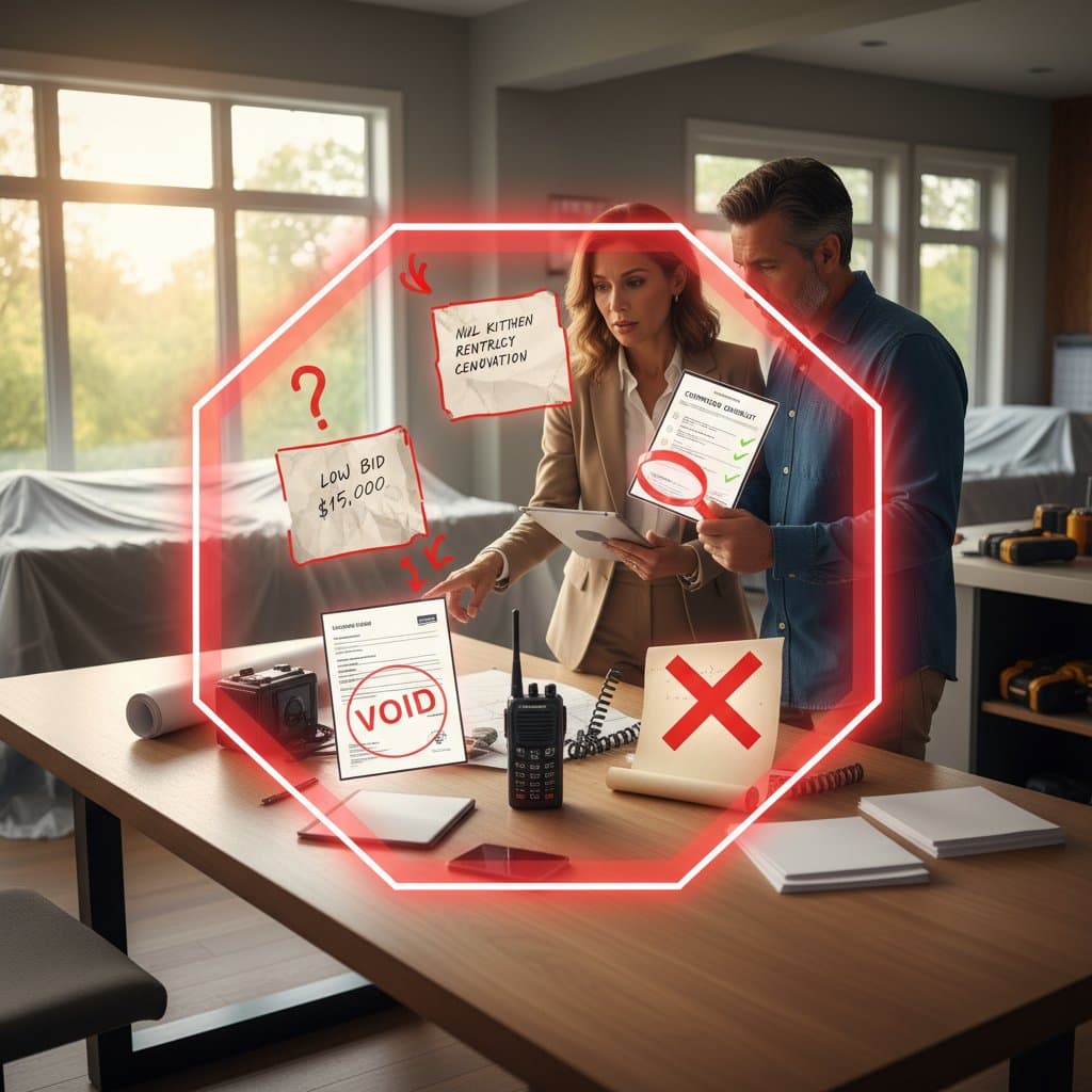 Featured image for Contractor Red Flags That Protect Your Renovation Budget