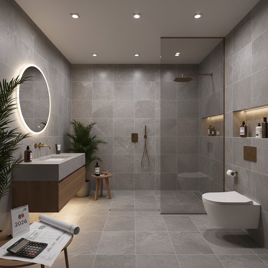 Featured image for Wet Room Costs: Why 62% Go Over Budget in 2026