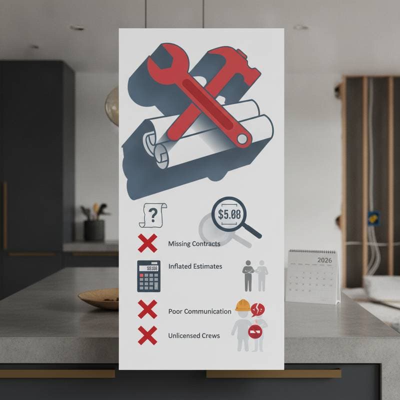 Featured image for Contractor Red Flags That Could Ruin Your 2026 Remodel