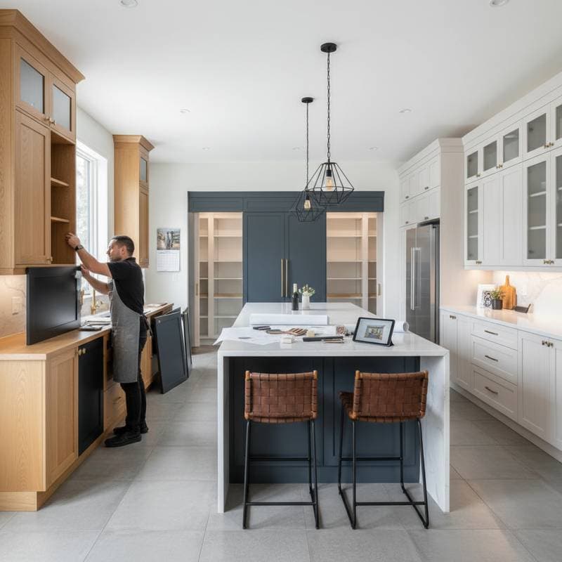 Featured image for When to Reface vs Replace Kitchen Cabinets