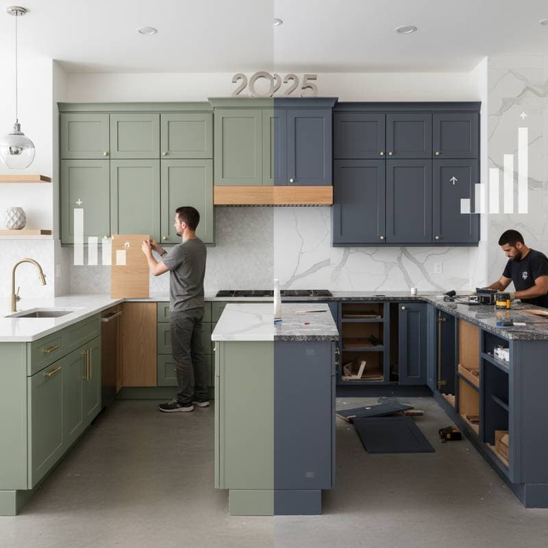 Featured image for Refacing Costs 40-60% Less Than Cabinet Replacement