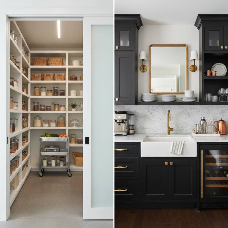 Featured image for Walk-In vs Butler's Pantry: Which Costs Less in 2025?