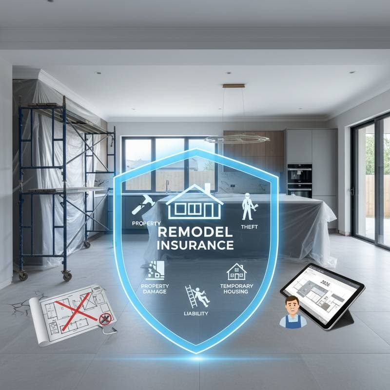 Featured image for What Remodel Insurance Actually Covers in 2026
