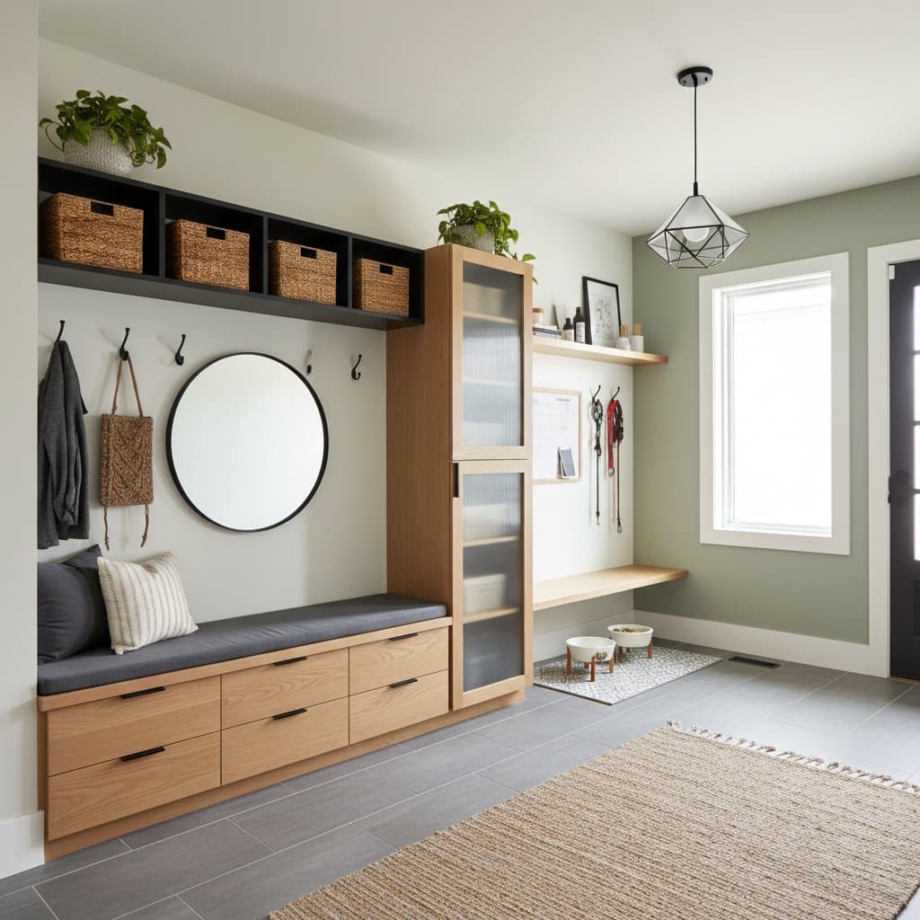 Featured image for Smart Mudroom Layouts That End Entry Chaos