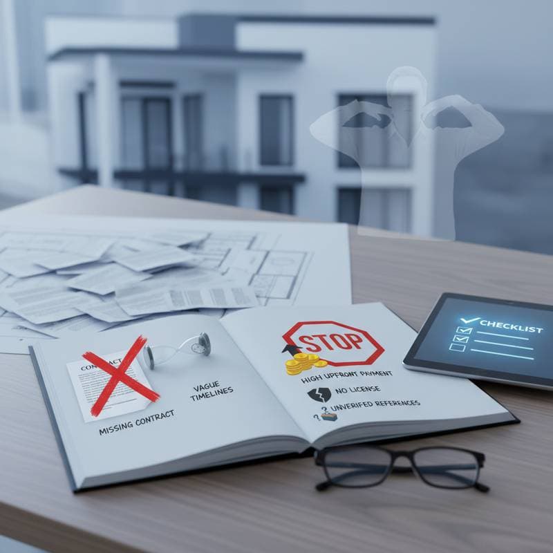 Featured image for Contractor Red Flags That Signal Project Disaster